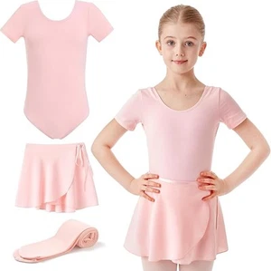 HiDance Ballet Leotards with Dance Skirt and Ballet Tights for Girls Toddler - Picture 1 of 5