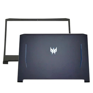 New For Acer Predator Helios 300 PH315-53 54 LCD Back Cover Front Bezel Black - Picture 1 of 4