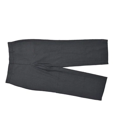 Calça social Banana Republic feminina tamanho 33 calça reta cinza lã zíper sólido - Imagem 1 de 4