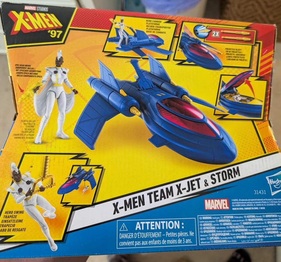 Figura de acción Marvel Legends Studios X-Men '97 Team X-Jet Storm🔥🔥 TOTALMENTE NUEVA Foto 1 de 1