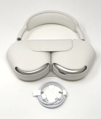 Apple AirPods Max USB-C Starlight A3184 MWW53AM/A Very Good - Image 1 of 4