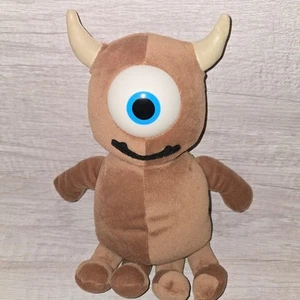 DISNEY LITTLE MIKEY MIKE BEAR  MONSTERS INC - ULTRA RARE 10" Plastic Eye - PLUSH - Picture 1 of 8