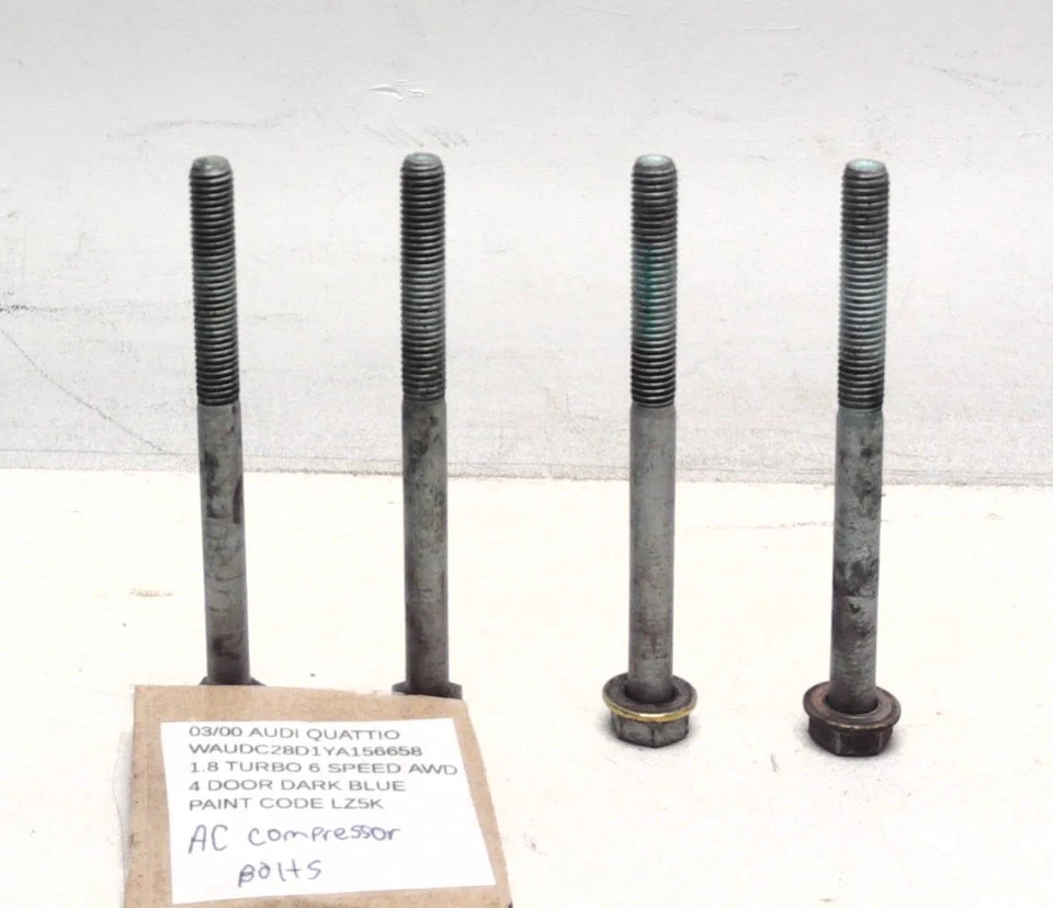pernos compresor aire acondicionado Audi A4 Quattro 2000 desconocido Foto 1 de 4