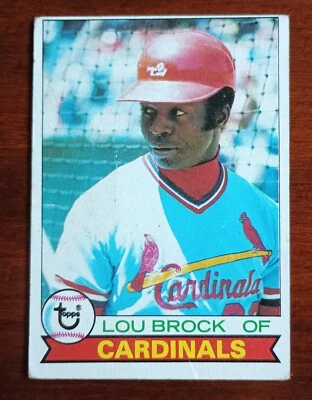 1979 TOPPS #665 LOU BROCK HOF - ST. LOUIS CARDINALS - Image 1 of 4