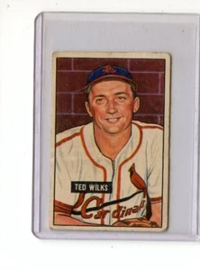 1951 Bowman Ted Wilks St. Louis Cardinals #193 ⭐️💥🎯 G/G+ - Picture 1 of 2