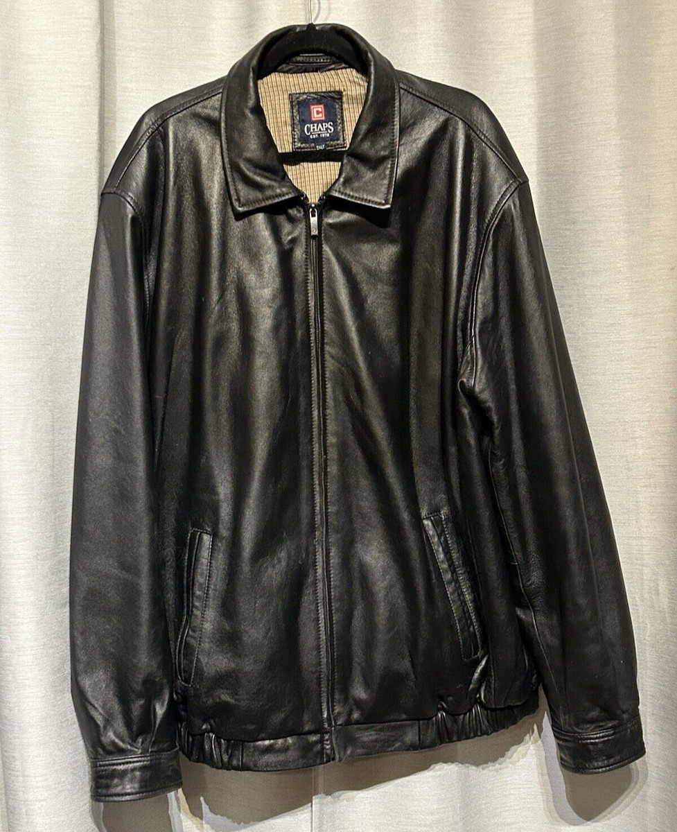 Chaps Leather Jacket products for sale | eBay