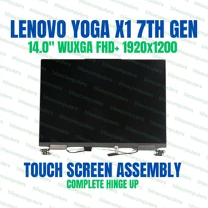 Lenovo ThinkPad X1 Yoga 7th Gen 14" LCD Touch Screen Assembly - Picture 1 of 10