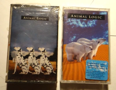 Animal Logic I 1989 & II 1991 Cassette Lot of 2 - Sealed Mint Clarke-Copeland - Image 1 of 4