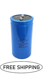 4500uF - 250V - Powerlytic - Sprague Computer Grade Capacitor 36D452F250DF2A - Picture 1 of 2