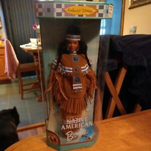 NFRB 1997 Dolls of the World Native American Barbie Doll - 4th Edition