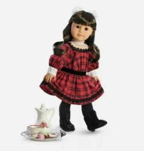 Nuevo conjunto de vacaciones American Girl Samantha - Forever - traje a cuadros, NUEVO en caja - Imagen 1 de 7