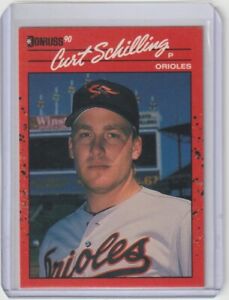 Curt Schilling 1990 Donruss Rookie RC #667 Orioles Phillies