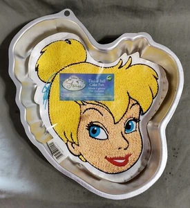 Vtg Wilton Disney Tinkerbell cake pan  #2105-5110 w/ insert  Clean Lightly used  - Picture 1 of 4