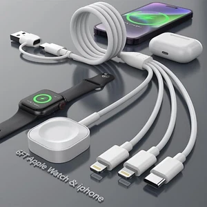 APPLE Watch Compatible Travel Charger for iPhone ipad Multi Charger 4in2 Dock - Picture 1 of 12
