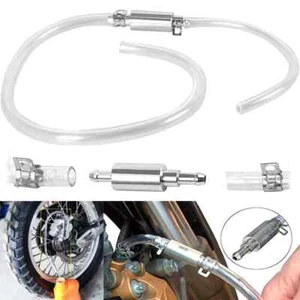 Motorradkupplung Bremse Entlüftungsschlauch Hydraulikkupplung Einwegventilrohr Werkzeug - Bild 1 von 12