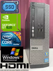 *RESTORED w/ SSD* Dell Optiplex Microtower Windows XP Vintage Retro Gaming PC - Picture 1 of 16