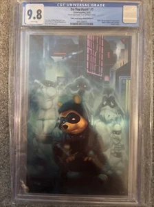 Do You Pooh TMNT The Last Ronin #1 Aaron Bartling Metal Marat CGC 9.8 8 Of 30 - Picture 1 of 2