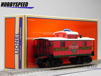 LIONEL CHRISTMAS NE5 CABOOSE  happy new year holiday railroad merry 2428470 NEW - Image 1 of 4