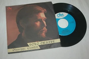 Disco in vinile da 45 giri SOLO GRAZIE giuseppe cionfoli 1982 RPM ZBCM 7251 - Imagen 1 de 1