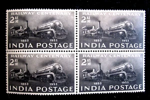 INDIA - SCOTT# 243 - BLK 4 - MNH - CAT VAL $14.00 - Picture 1 of 2