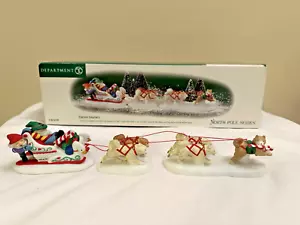 Department 56 North Pole Series Heritage Village Canine Couriers #56709 - Picture 1 of 14