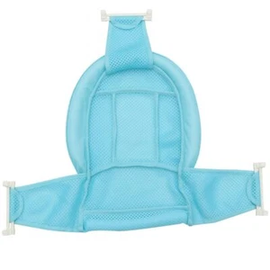 Newborn Baby Bath Baby Bath Support Mesh Baby Bathing Net Newborn Seat Bath S... - Picture 1 of 9
