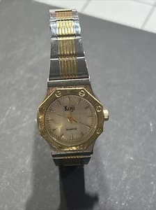 Vintage Womens Koji Watch Gold Tone for parts or repair - Picture 1 of 6