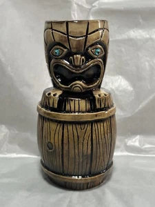 Shag (Josh Agle) x Stowaway Tiki Mug Special Edition Blue Gem Eyes Eekum Bookum - Picture 1 of 2