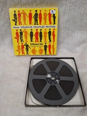 Super 8mm film "One AM" with Charlie Chaplin 1-433ft reel SILENT Untested! Foto 1 de 4