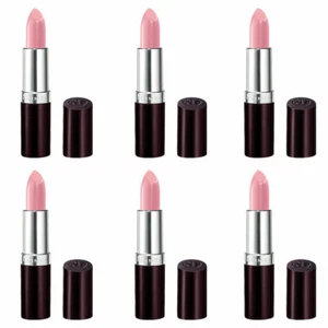 6-Pack New Rimmel London Lasting Finish Candy Intense Wear Lipstick 0.14 Ounces - Picture 1 of 2
