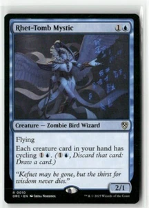 Rhet-Tomb Mystic 10 sin lámina casi nuevo MTG Commander: Aetherdrift Magic - Imagen 1 de 1