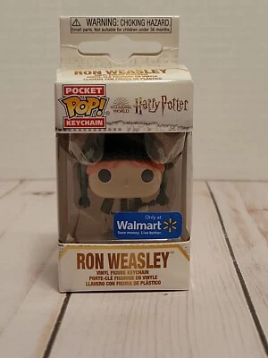 Funko - Pop! Llavero: Harry Potter Holiday - Ron Weasley Nuevo En Caja B117 Foto 1 de 4