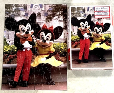 Винтажная фотопазл Disney Mickey & Minnie Mouse 100 шт. в комплекте - Изображение 1 из 4