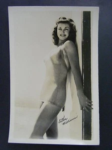 Esther WIlliams Sexy Swimsuit Pin Up Actress Real Photo Postcard RPPC 1930-50 - Picture 1 of 2