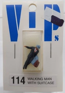 E-R Models 114 HO Scale Vips Walking Man Hanpainted Figure - Picture 1 of 1
