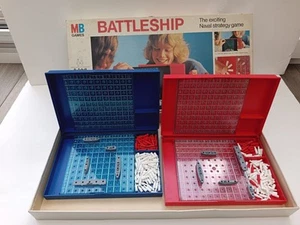 Vintage Battleship Game by MB Complete 1983 Naval Strategy BATTLESHIPS RETRO - Picture 1 of 6