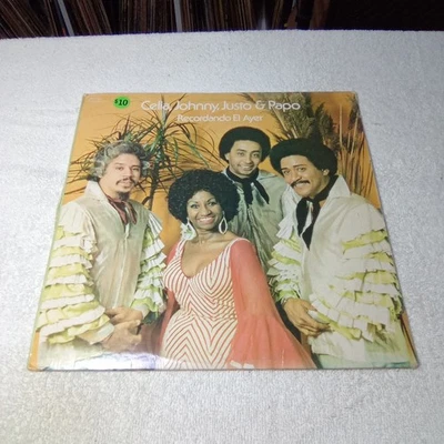 LP Celia*, Johnny*, Justo* & Papo*- Recordando El Ayer-LP-VG / C-VG Foto 1 de 4