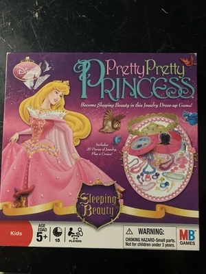 Disney Sleeping Beauty Pretty Pretty Princess Board Game Missing Pieces - Image 1 of 4