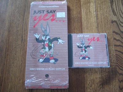 Sire Records Just Say Yes Longbox and cd Rare Depeche Mode Erasure The Smiths Foto 1 de 4
