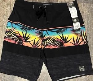 Neu mit Etikett Oneill Boardshorts Herren 32 schwarz Hyperfreak Badehose Surf Stretch - Bild 1 von 4