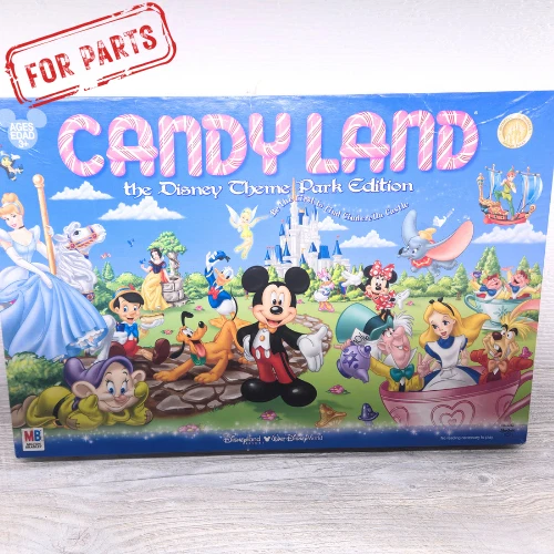 Candy Land The Disney The Theme Park Edition Juego de Mesa 2002 MB USAopoly - 61 Cartas, Foto 1 de 1