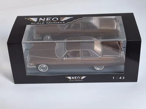1/43 Cadillac coupe de Ville 1976 NEO 444156 Rare dark brown see DES no Matrix - Picture 1 of 14