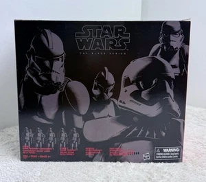 Star Wars Black Series 4 Figuren Set Phase I Clone Commander Trooper Stormtrooper - Bild 1 von 14