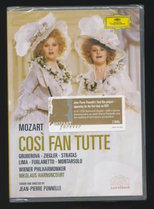 Mozart: Cosi Fan Tutte Edita Gruberova Delores Ziegler Wiener Philharmoniker DVD - Picture 1 of 2