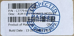 HP - Elektronikmodul - C7779-60263 - Bild 1 von 1