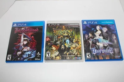 Odin Sphere + Dragon's Crown + Bloodstained Ritual of the Night Trio Lot - Image 1 of 4