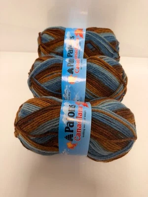 Hilo Patons Canadiana 3oz 193 yardas Provenza Ombre Foto 1 de 4