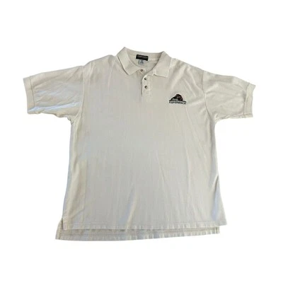 Polo blanco vintage Vantage Jeep Experience años 90 hecho en EE. UU. XL Foto 1 de 4