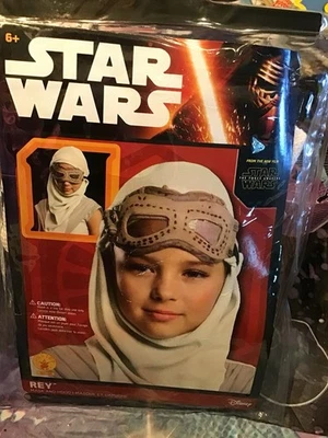 Star Wars Rey Child Hood And Mask Age 6+ - Image 1 of 2