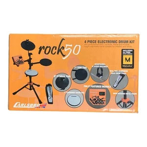 Carlsbro Rock50 4-Piece Electronic Drum Kit with Headphones - Picture 1 of 2